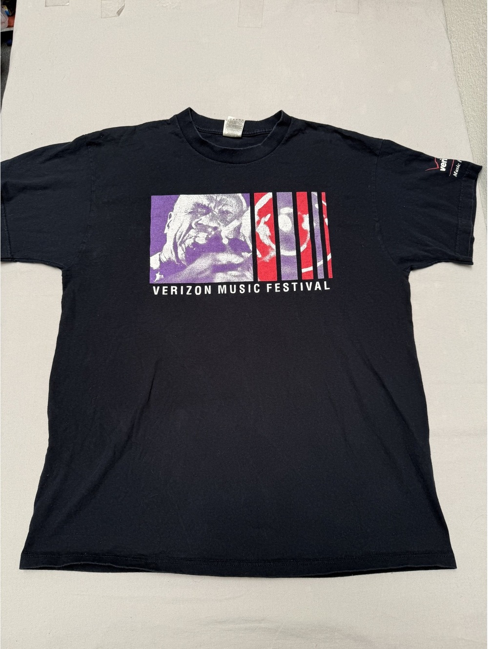 Vintage Verizon Music Festival Tee - Jazz Festival Tee XL